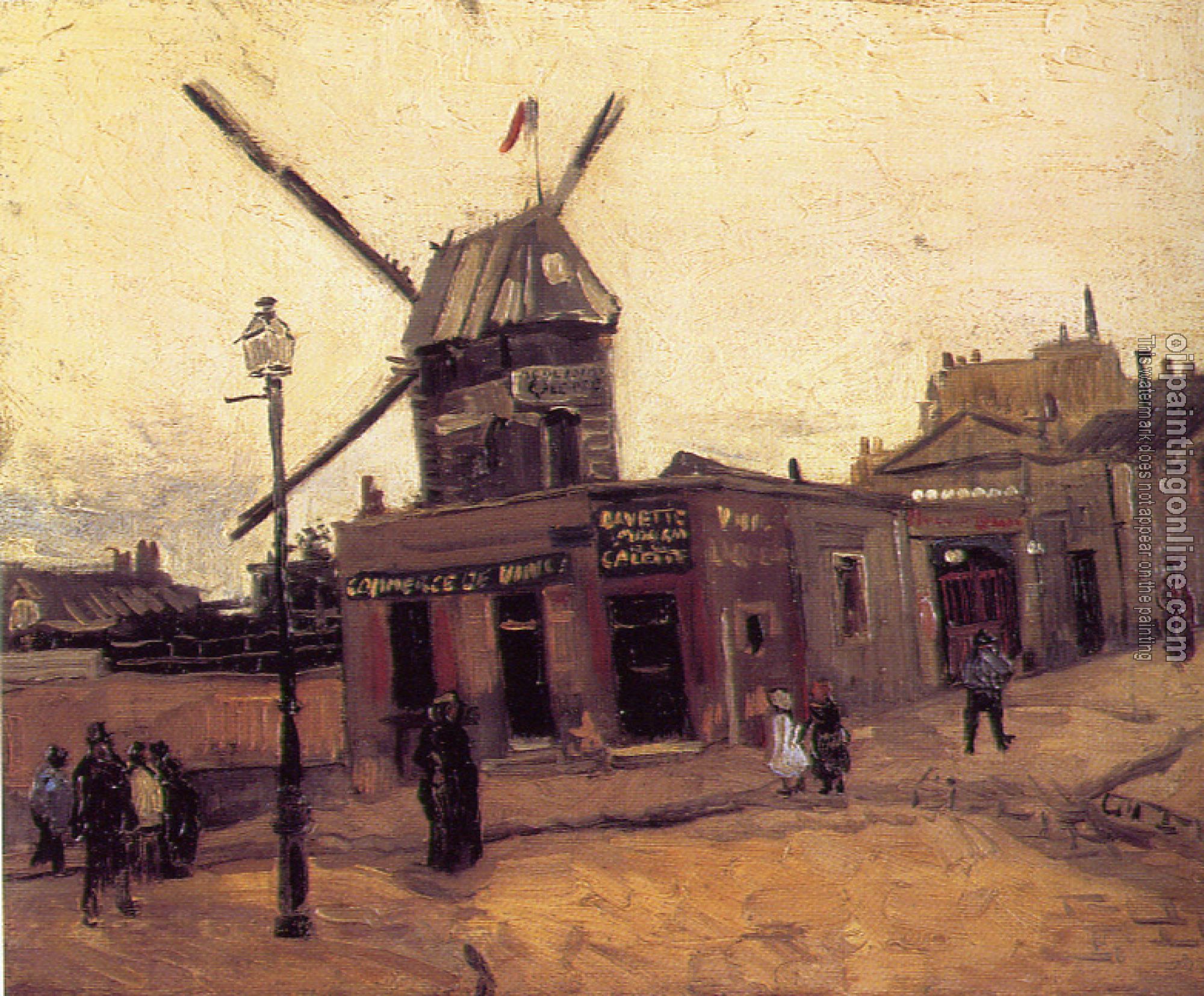 Gogh, Vincent van - The Moulin de la Galette